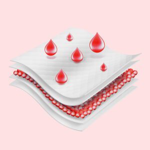 Reusable period underwear absorbent