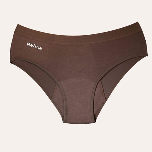 period panties Relixa Hipsters brown