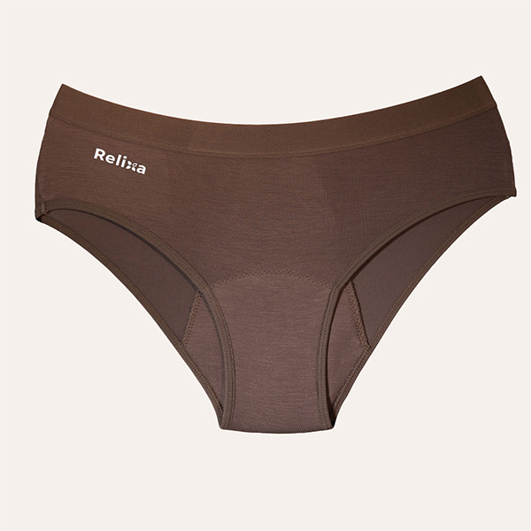 period panties Relixa Hipsters brown