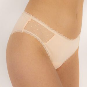 a woman wearing a white underwear